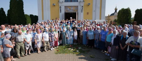 Престольный праздник в Успенском соборе г.Речицы